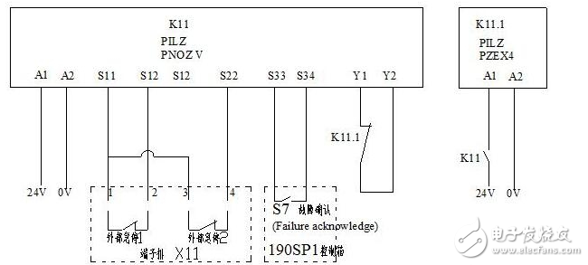 安全继电器工作原理、接线图、使用方法